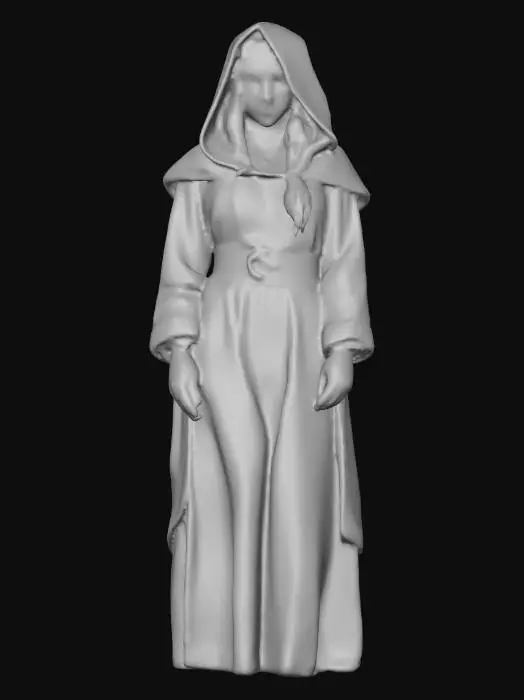 3D model for Highly realistic medieval bar maiden OR barkeep. Highly detailed on all. Period appropriate clothing. Ultra high quality realistic textures on all. Solid infill.