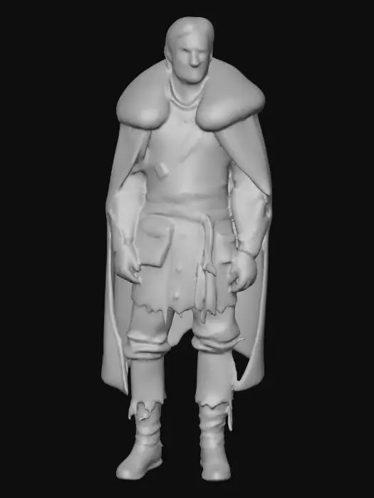 3D model for Highly realistic original fantasy character of Sherwood Forest. Highly detailed on all. Period appropriate clothing. Ultra high quality realistic textures on all. Solid infill.
