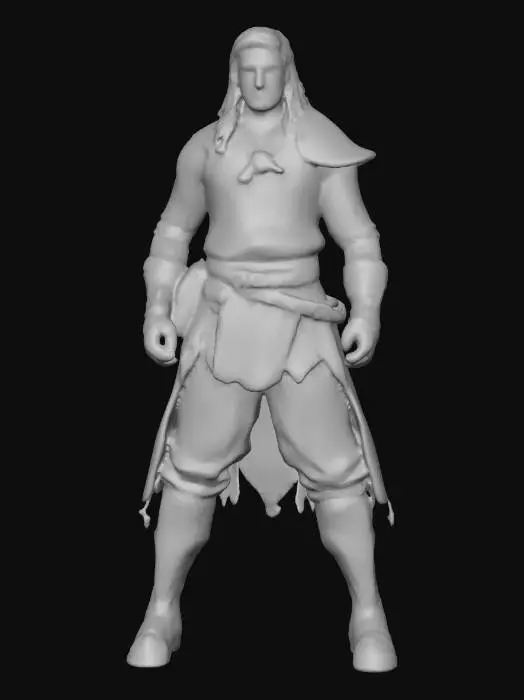 3D model for Highly realistic original fantasy character of Sherwood Forest. Highly detailed on all. Period appropriate clothing. Ultra high quality realistic textures on all. Solid infill.
