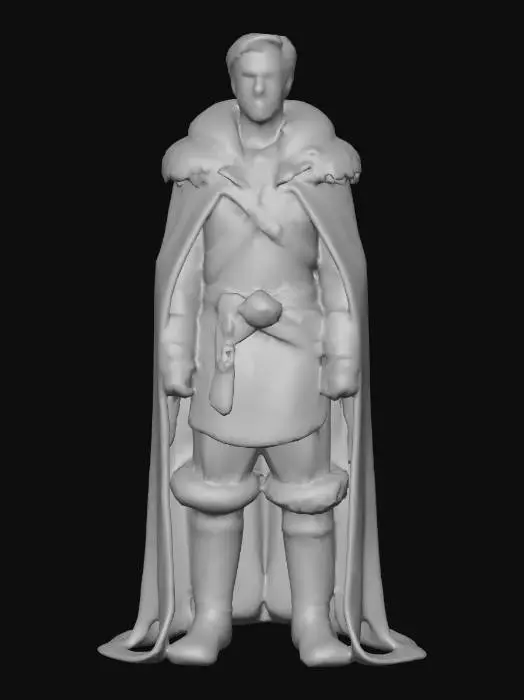 3D model for Highly realistic original fantasy character of Sherwood Forest. Highly detailed on all. Period appropriate clothing. Ultra high quality realistic textures on all. Solid infill.