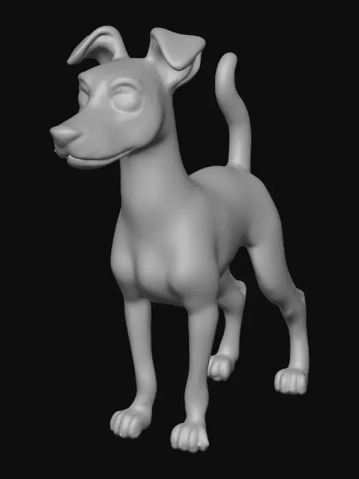 3D model for Ultra realistic ultra detail dog of a pointer class breed. Ultra high quality realistic textures. Solid infill.