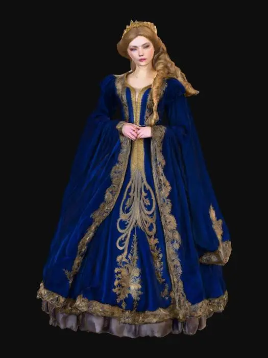 3D model for An ultra realistic version of Sleeping Beauty from the original fairy tale. Dressed in period appropriate clothing. Extreme detail. Ultra high quality textures. Solid infill.