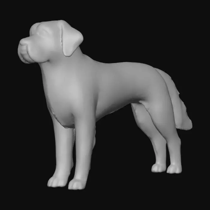3D model for Ultra realistic ultra detail dog of a setter class breed. Ultra high quality realistic textures. Solid infill.