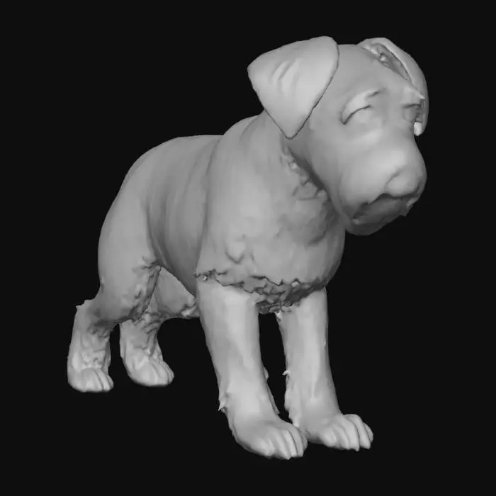 3D model for Ultra realistic ultra detail dog of a setter class breed. Ultra high quality realistic textures. Solid infill.