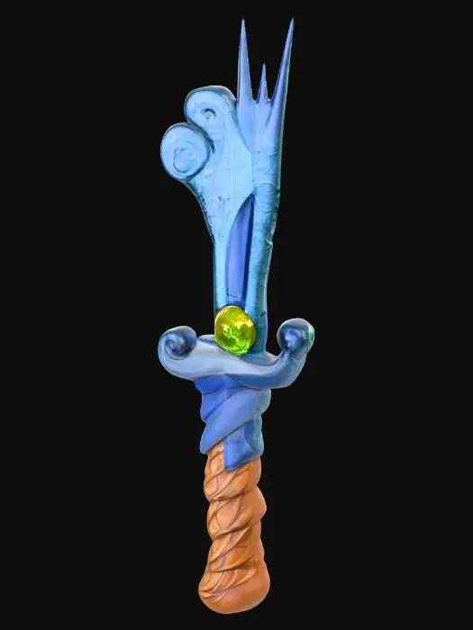 3D model for Elemental Wind Dagger