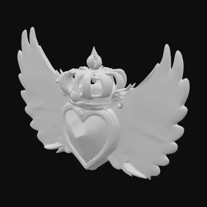 3D model for Winged Jewel Crown