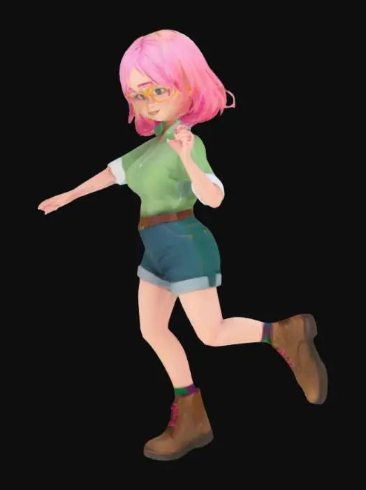 3D model for Spring Stroll