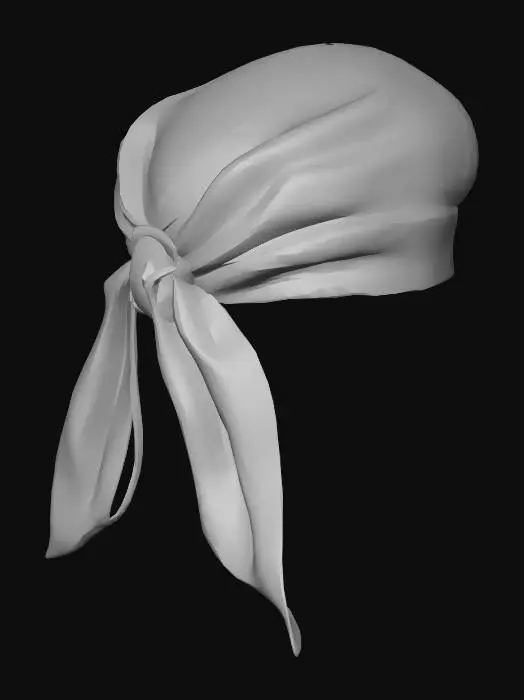 3D model for Starry Bandana