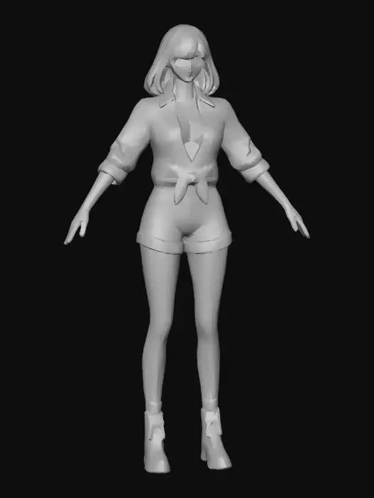 3D model for Sunny Day Outfit