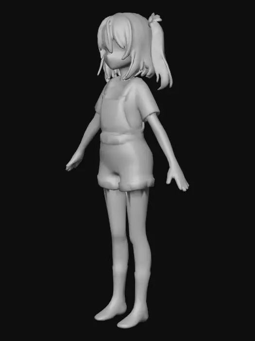 3D model for Meshy_AI_Denim_Overalls_Daydre_0301171720_generate