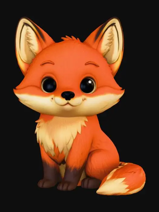 3D model for Whimsical Foxling