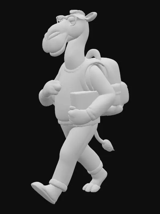 3D model for Scholarly Camel Stroll