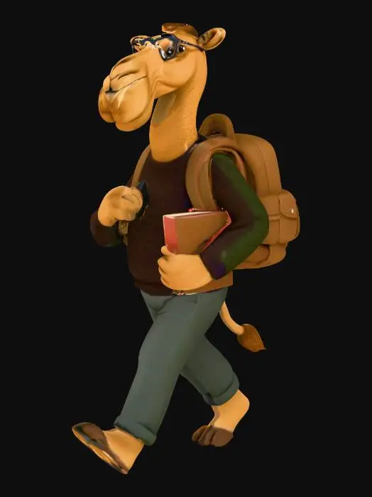 3D model for Scholarly Camel Stroll
