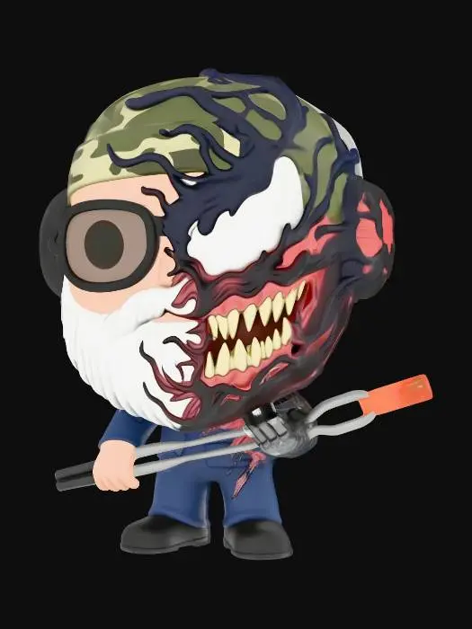 3D model for JMe ALeen takeover