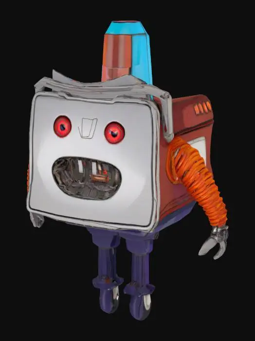 3D model for RoboToaster