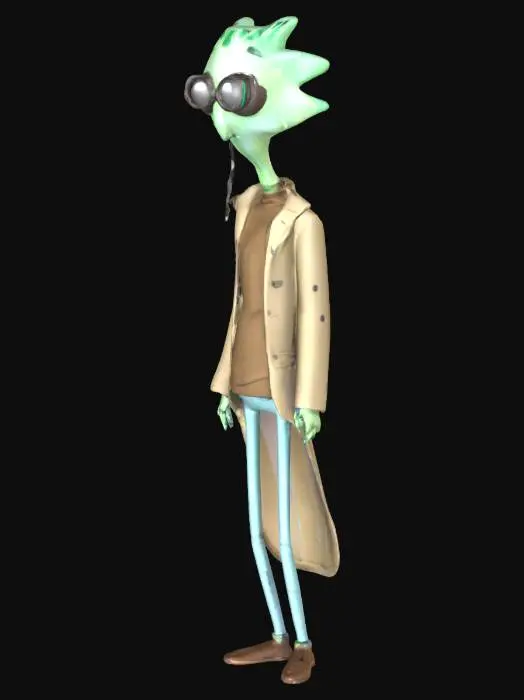 3D model for Alien Investigator
