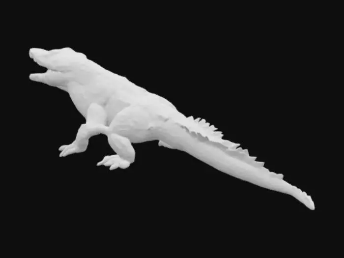 3D model for Mystical Crocodile Garden