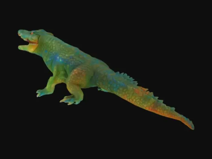 3D model for Mystical Crocodile Garden