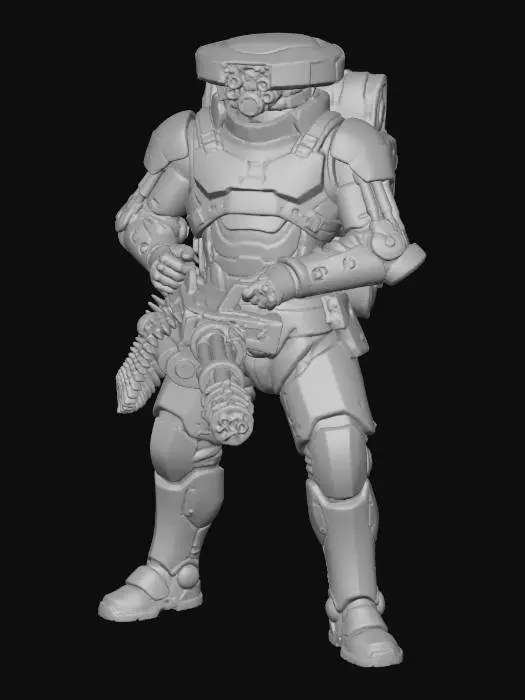 3D model for Warfare Automaton