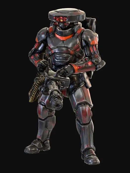 3D model for Warfare Automaton