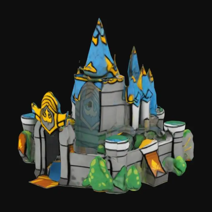 3D model for Castle Fortress