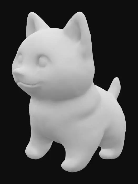 3D model for Shiba Smile