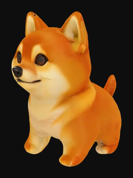 3D model for Shiba Smile