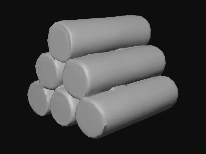 3D model for Felled Tree