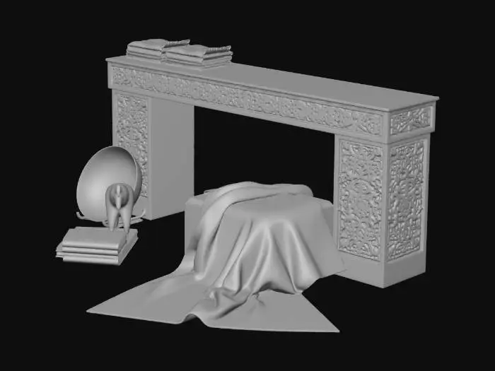 3D model for Ethereal Elegance