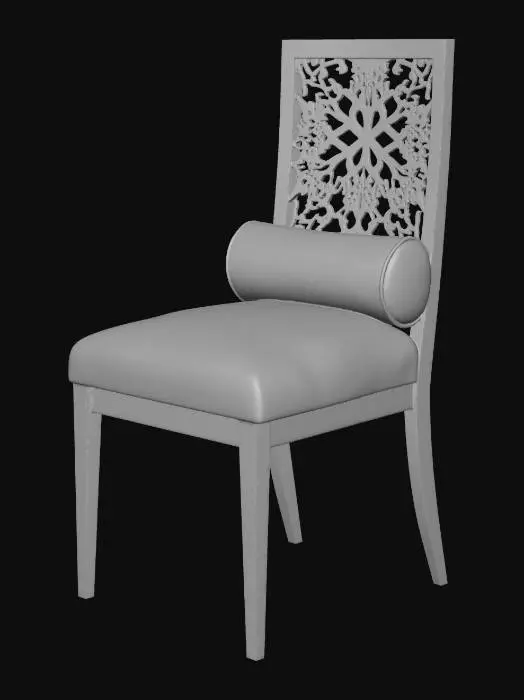 3D model for Ornate Tribal Chair