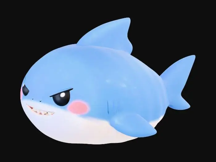 3D model for Shark
