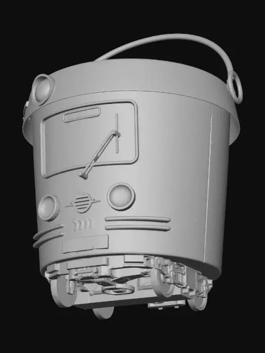 3D model for Bucket on Rails