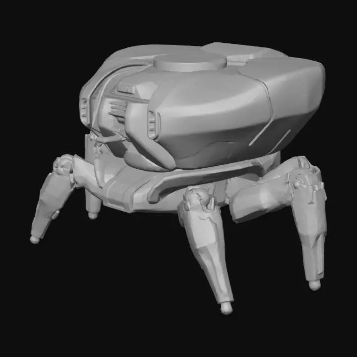 3D model for Angry Robit