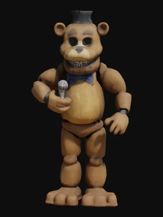 3D model for freddy fazbear