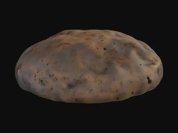 3D model for Convert this image into a clean low poly 3D prop for FiveM. Keep the mound shape exactly as in the image but simplify the geometry. No ground plane or shadow. One mesh, one material. Small 1K or 512 textures. Center pivot at base.