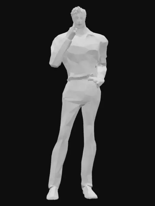 3D model for Confident Stance
