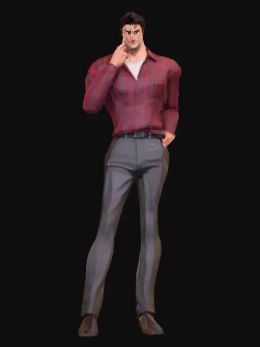 3D model for Confident Stance