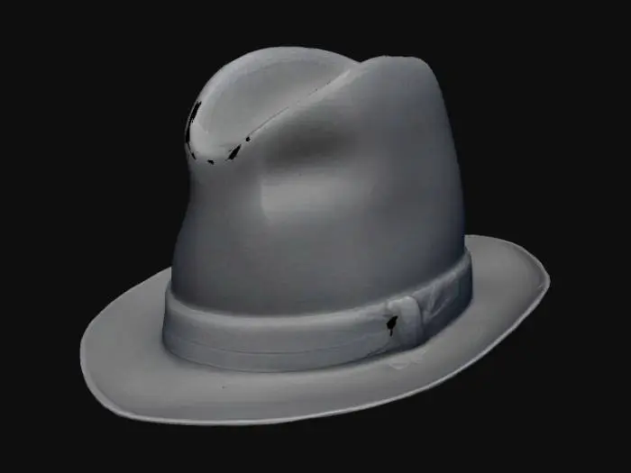 3D model for Timeless Fedora