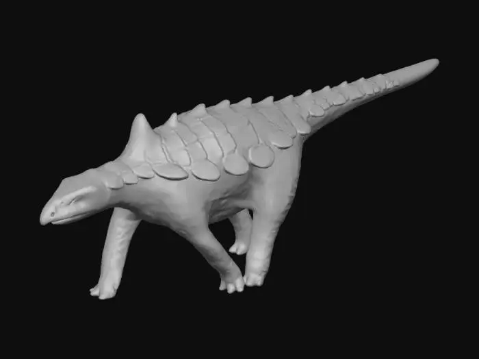 3D model for Stegosaurus Stroll