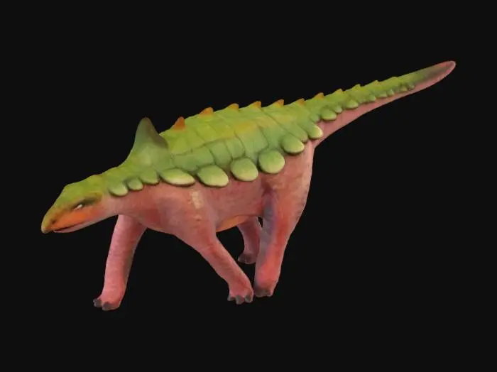 3D model for Stegosaurus Stroll