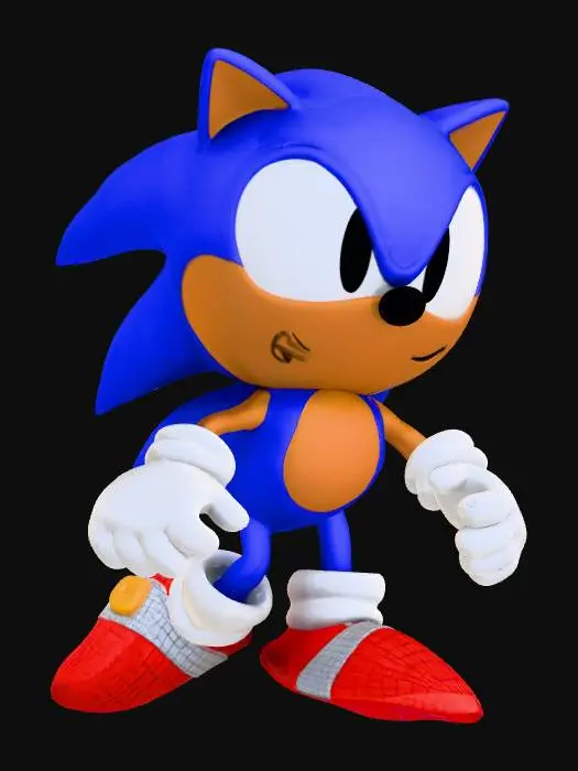 3D model for Sonic X-Treme