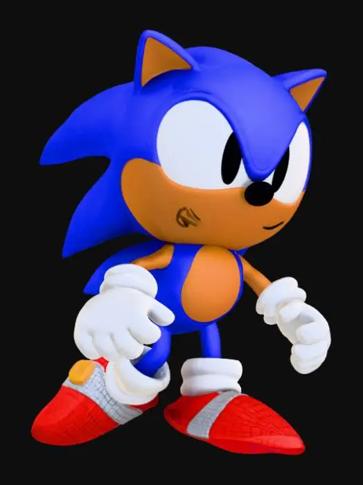3D model for Sonic X-Treme