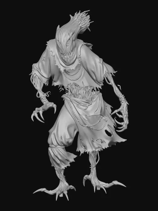 3D model for Scarecrow Terror