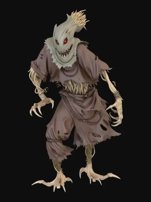 3D model for Scarecrow Terror