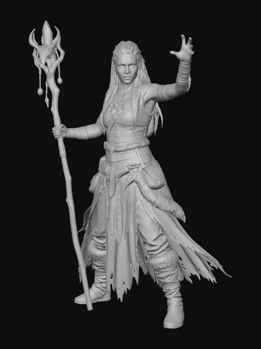 3D model for Verdant Rift Sorceress