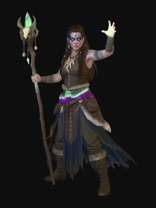 3D model for Verdant Rift Sorceress