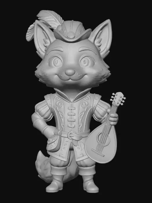 3D model for Fox Bard