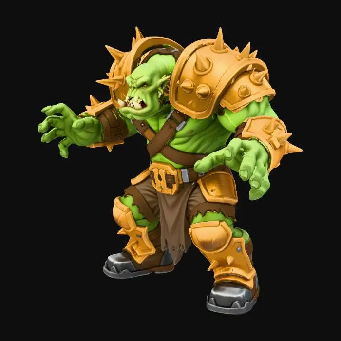 3D model for Orc Warlord