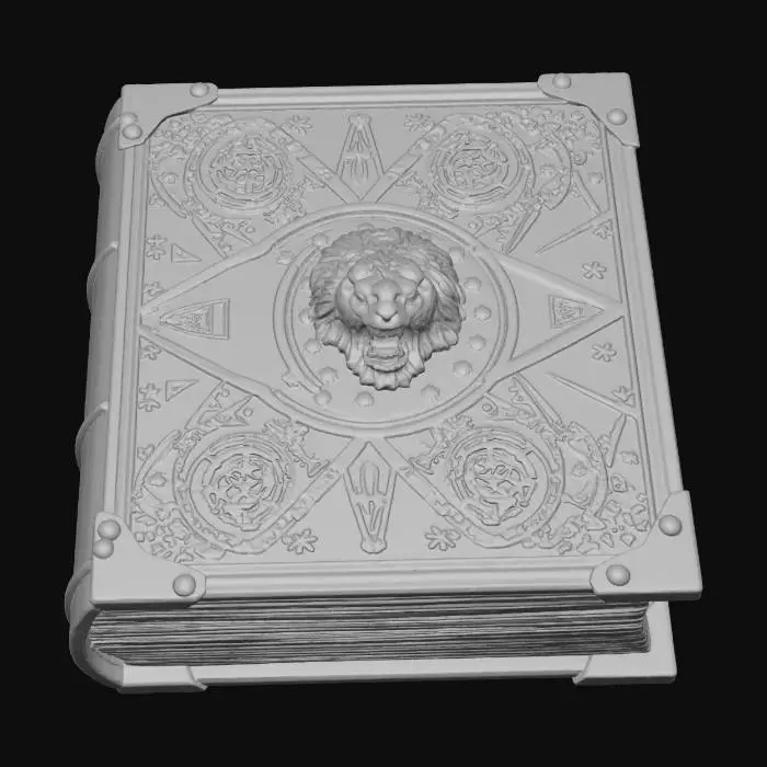3D model for Mystic Grimoire
