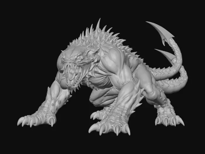 3D model for Beast of Spikes